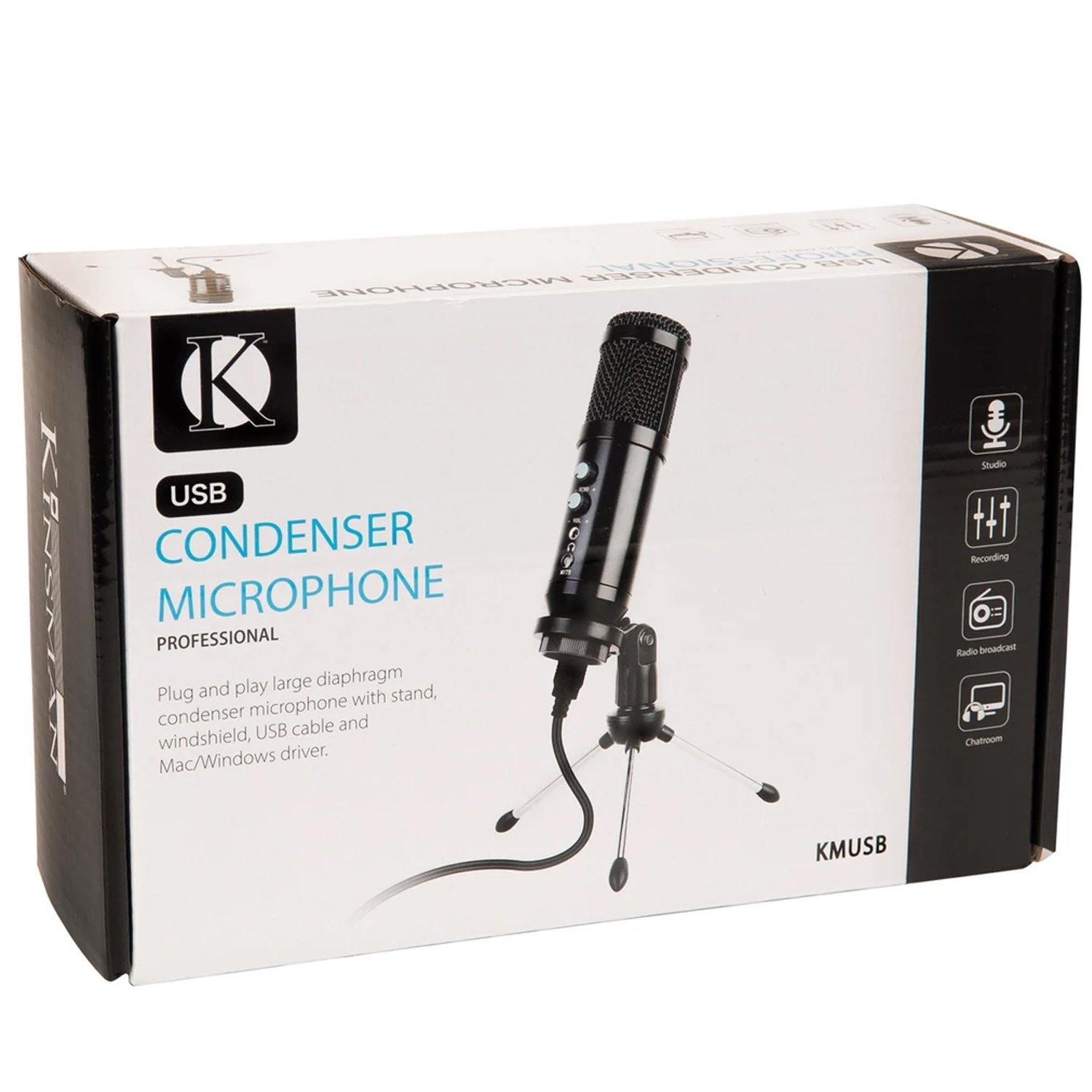 Kinsman USB Condenser Microphone - DY Pro Audio