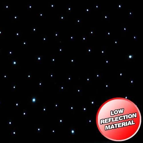 LEDJ 3 x 2m Cool White LED Starcloth System - DY Pro Audio