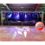 LEDJ DMX 6 x 3m Cool Wite LED Starcloth System - DY Pro Audio