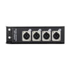 LEDJ EtherCON to DMX Multicore Adaptor 3 - Pin Male XLR Plugs