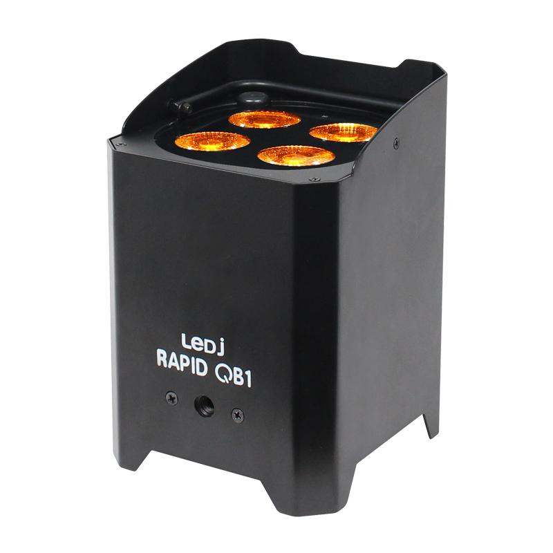 LEDJ Rapid QB1 RGBA Black - DY Pro Audio