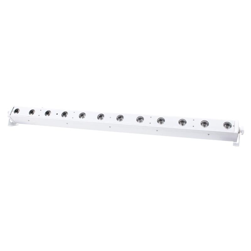 LEDJ Slimline 12Q5 RGBW Batten (White Housing) - DY Pro Audio