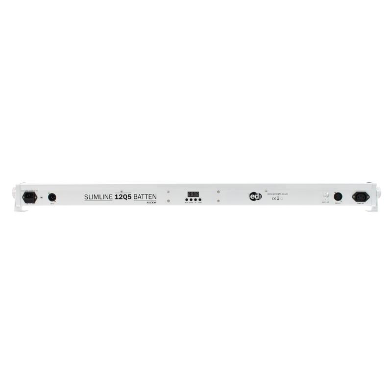 LEDJ Slimline 12Q5 RGBW Batten (White Housing) - DY Pro Audio