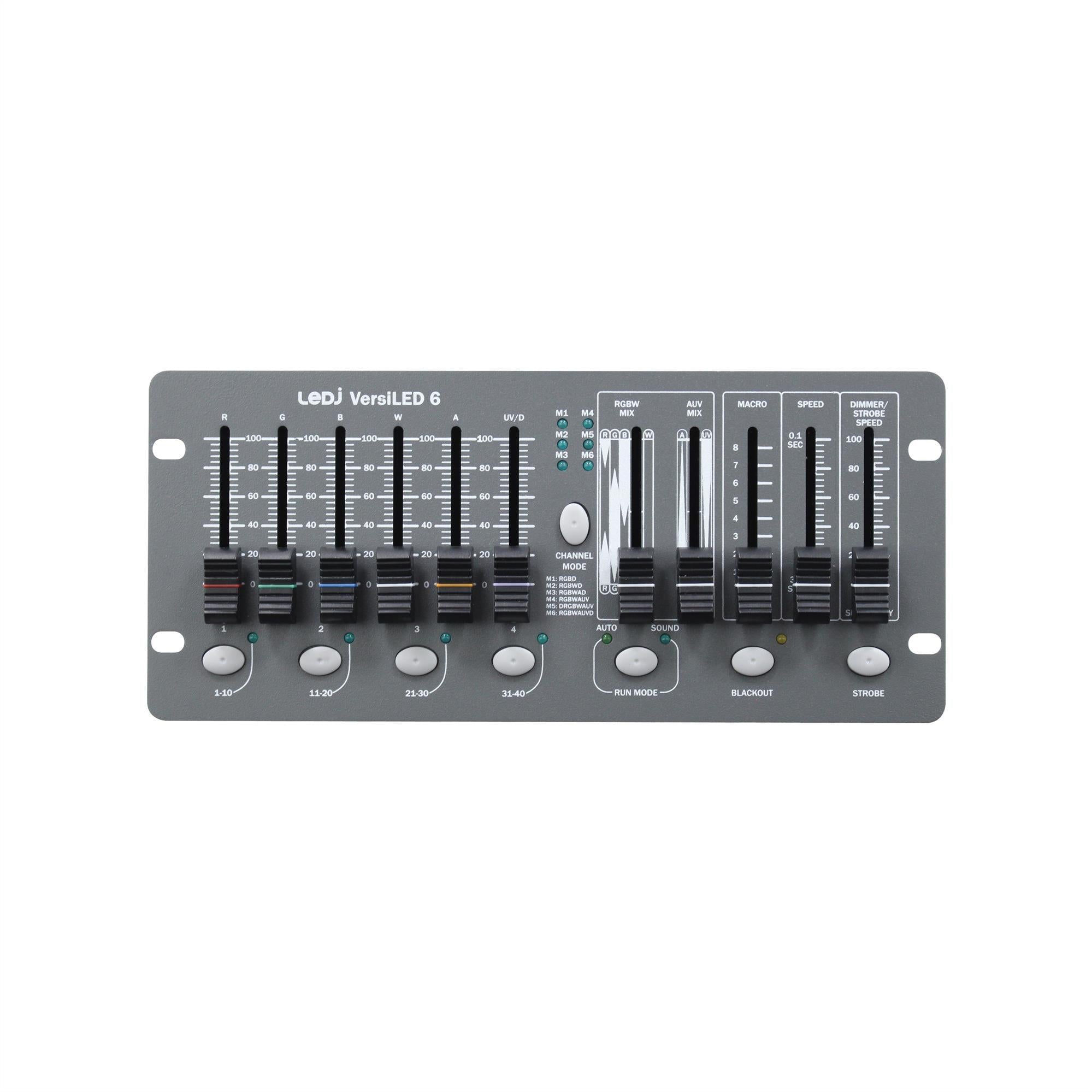 LEDJ VersiLED 6 DMX Controller - DY Pro Audio