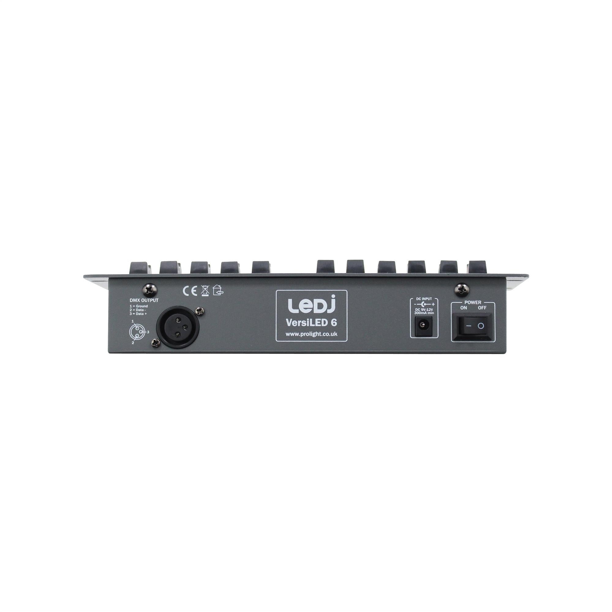 LEDJ VersiLED 6 DMX Controller - DY Pro Audio