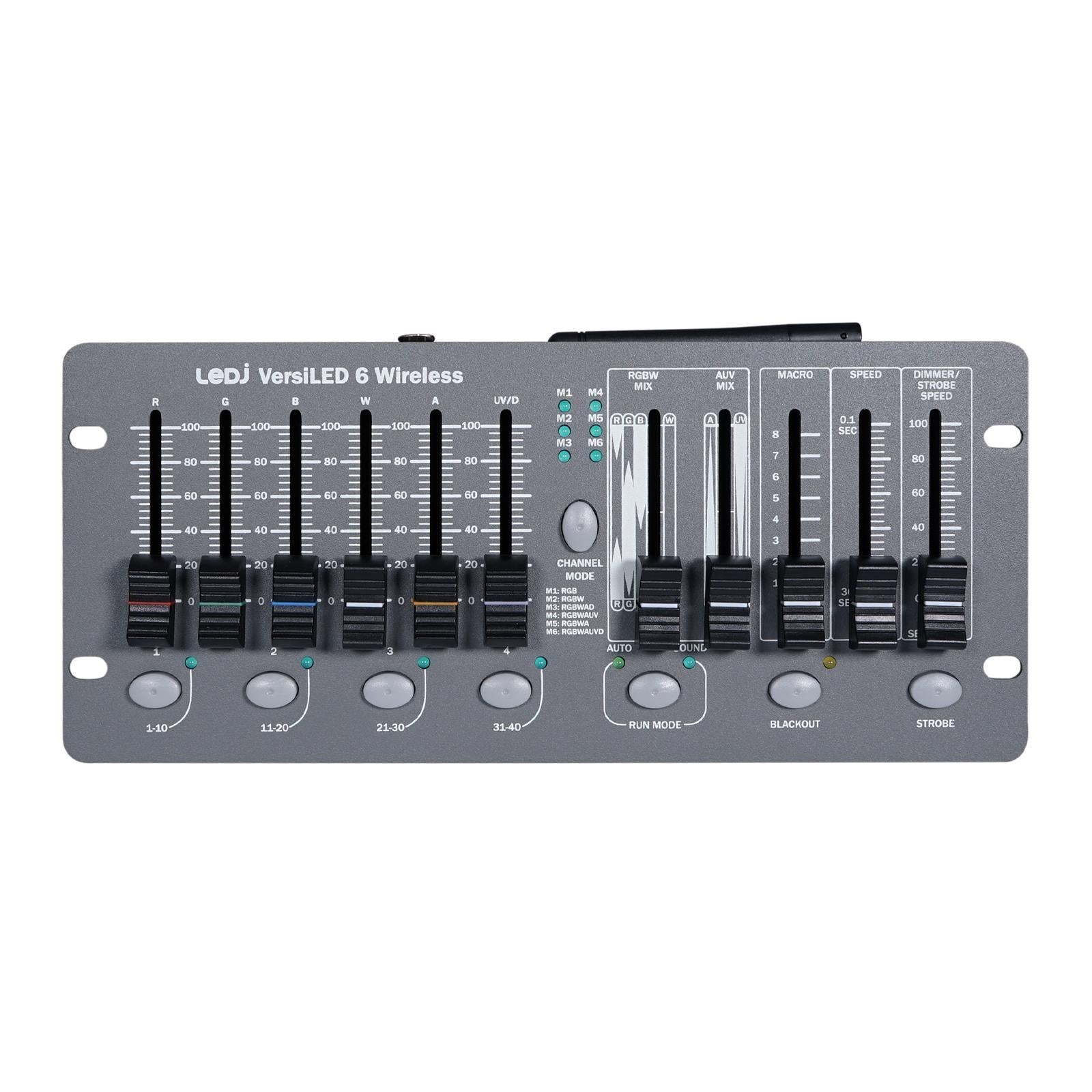 LEDJ VersiLED 6 Wireless DMX Controller - DY Pro Audio