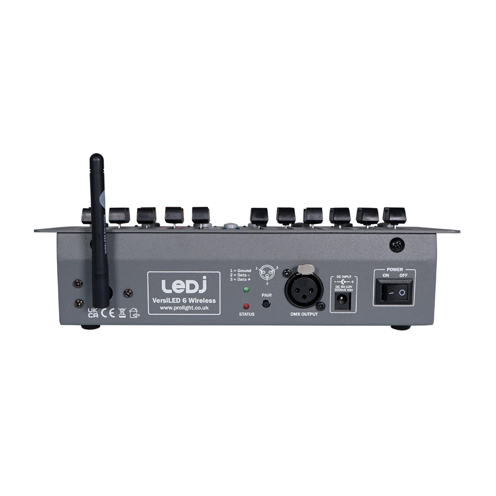 LEDJ VersiLED 6 Wireless DMX Controller - DY Pro Audio