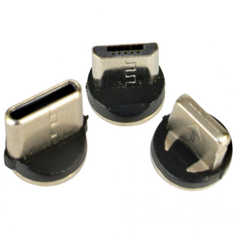LTC Magic Cable RGB 1M Micro-USB, USB C, iPhone Charging Lead - DY Pro Audio