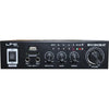 LTC MFA1200USB - BT - BL Stereo Amplifier 2 x 50w with Karaoke, USB - SD & Bluetooth