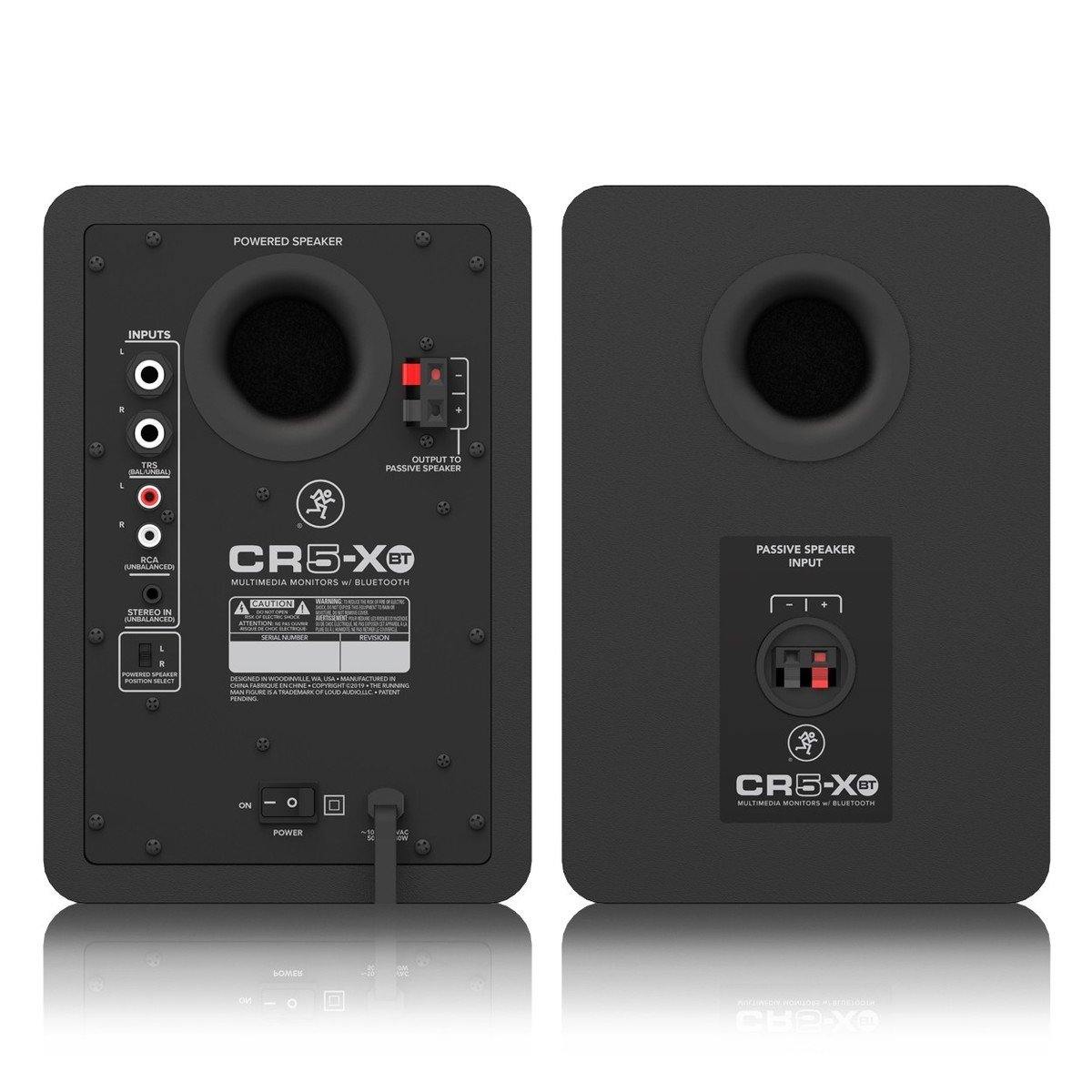 Mackie CR5-XBT 5" Multimedia Monitors with Bluetooth - DY Pro Audio