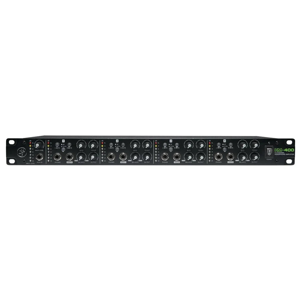 Mackie HM-400 4 Channel Headphone Amplifier - DY Pro Audio