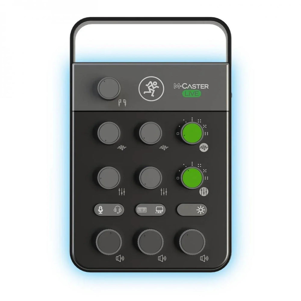 Mackie M•Caster Live Portable Live Streaming Mixer in Black - DY Pro Audio
