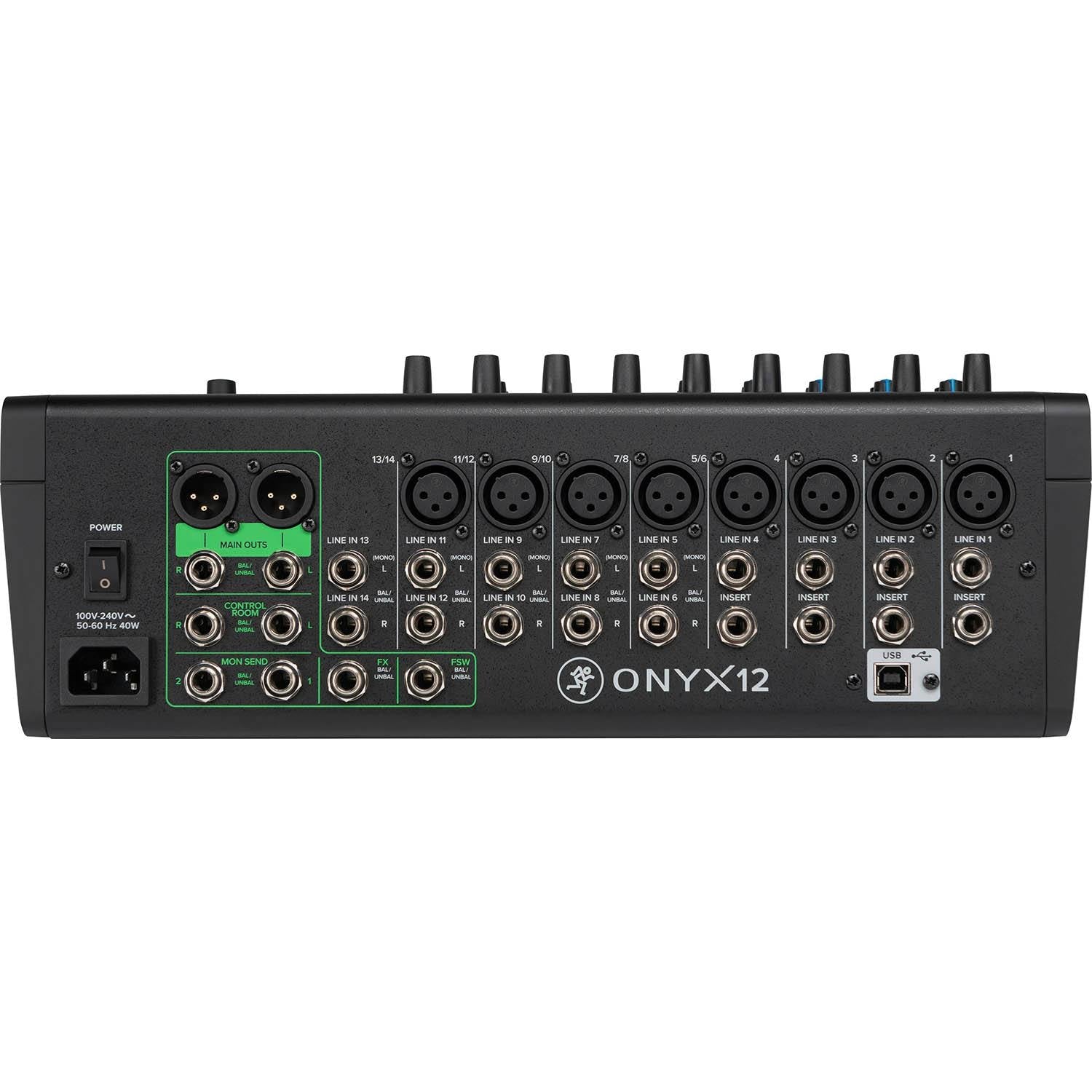 Mackie Onyx16 16 Channel Mixer with Multi-Track USB - DY Pro Audio