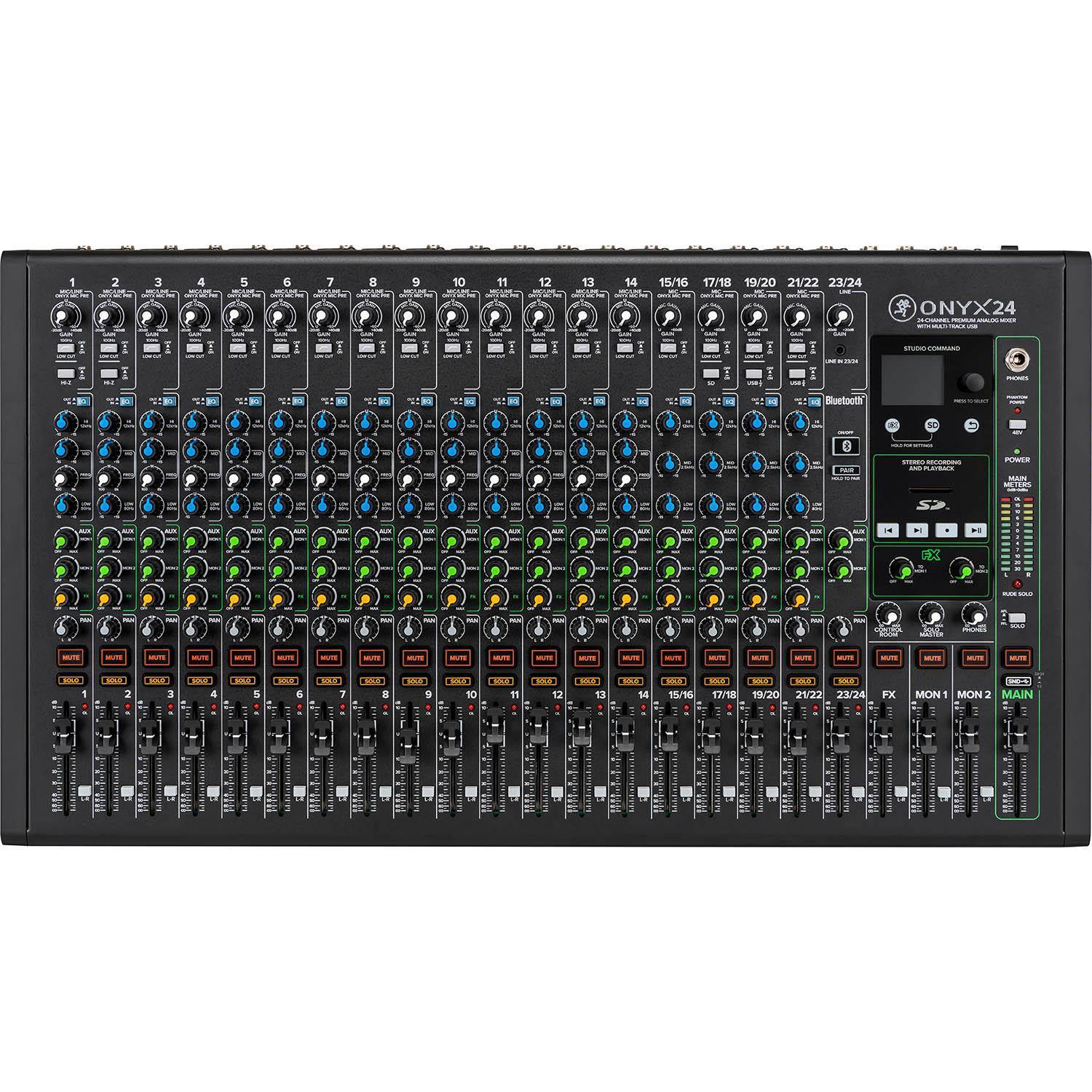 Mackie Onyx24 24 Channel Mixer with Multi-Track USB - DY Pro Audio