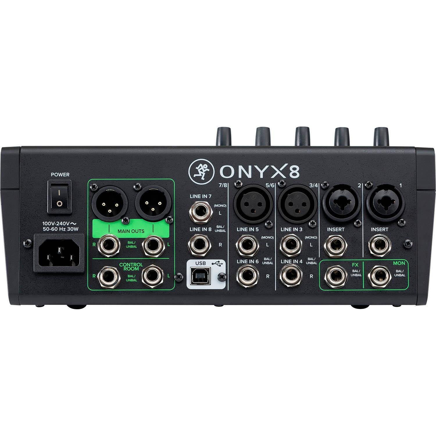 Mackie Onyx8 8 Channel Mixer with - DY Pro Audio