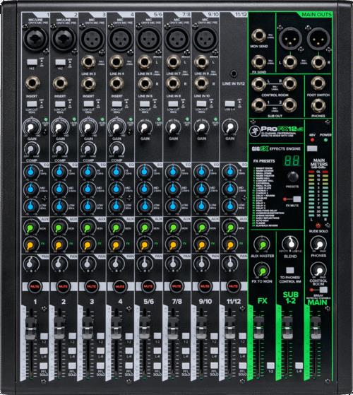 Mackie ProFX12v3 12 Channel Effects Mixer - DY Pro Audio