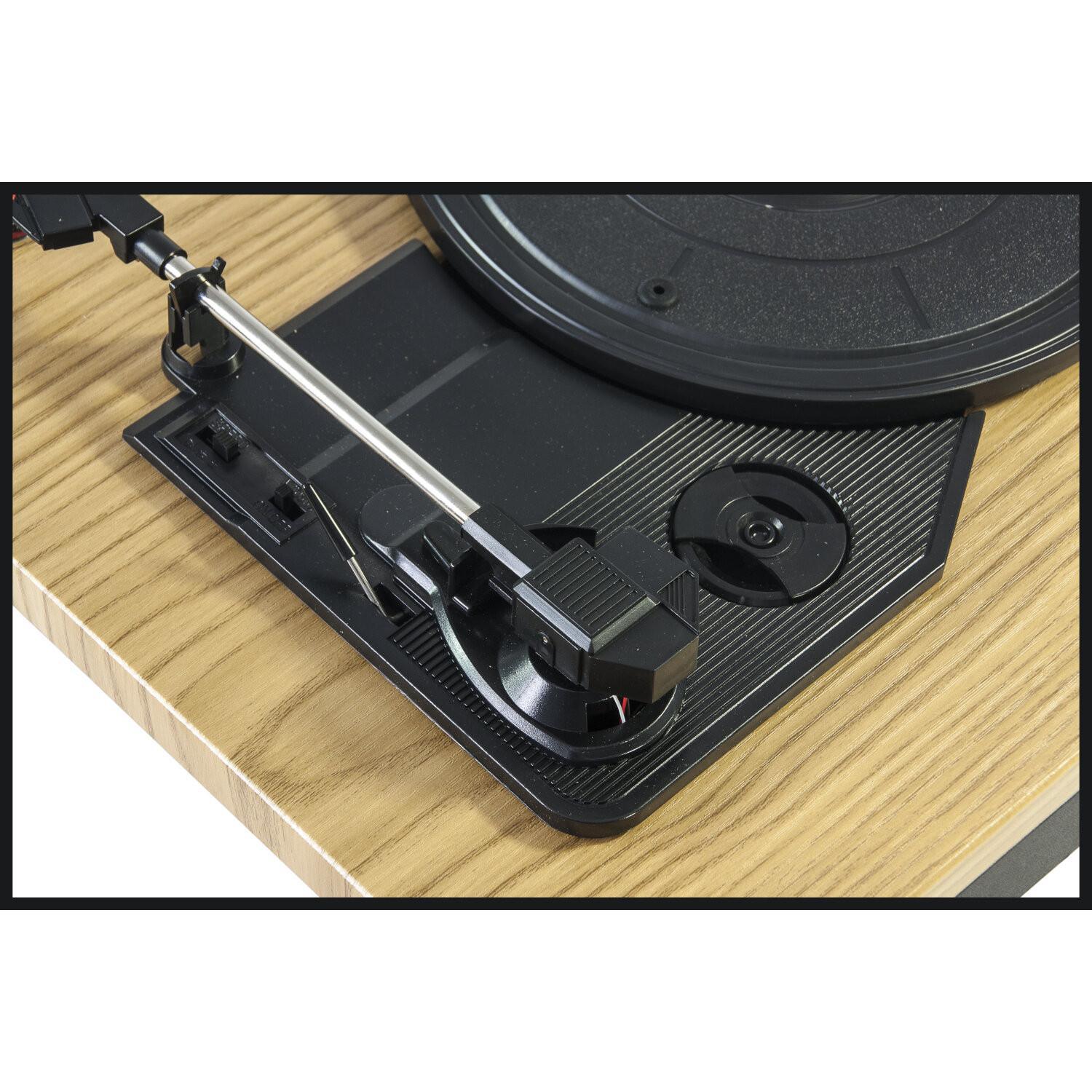 Madison MAD-RT300SP-MKII Vintage Turntable with Speakers, Bluetooth, USB - DY Pro Audio