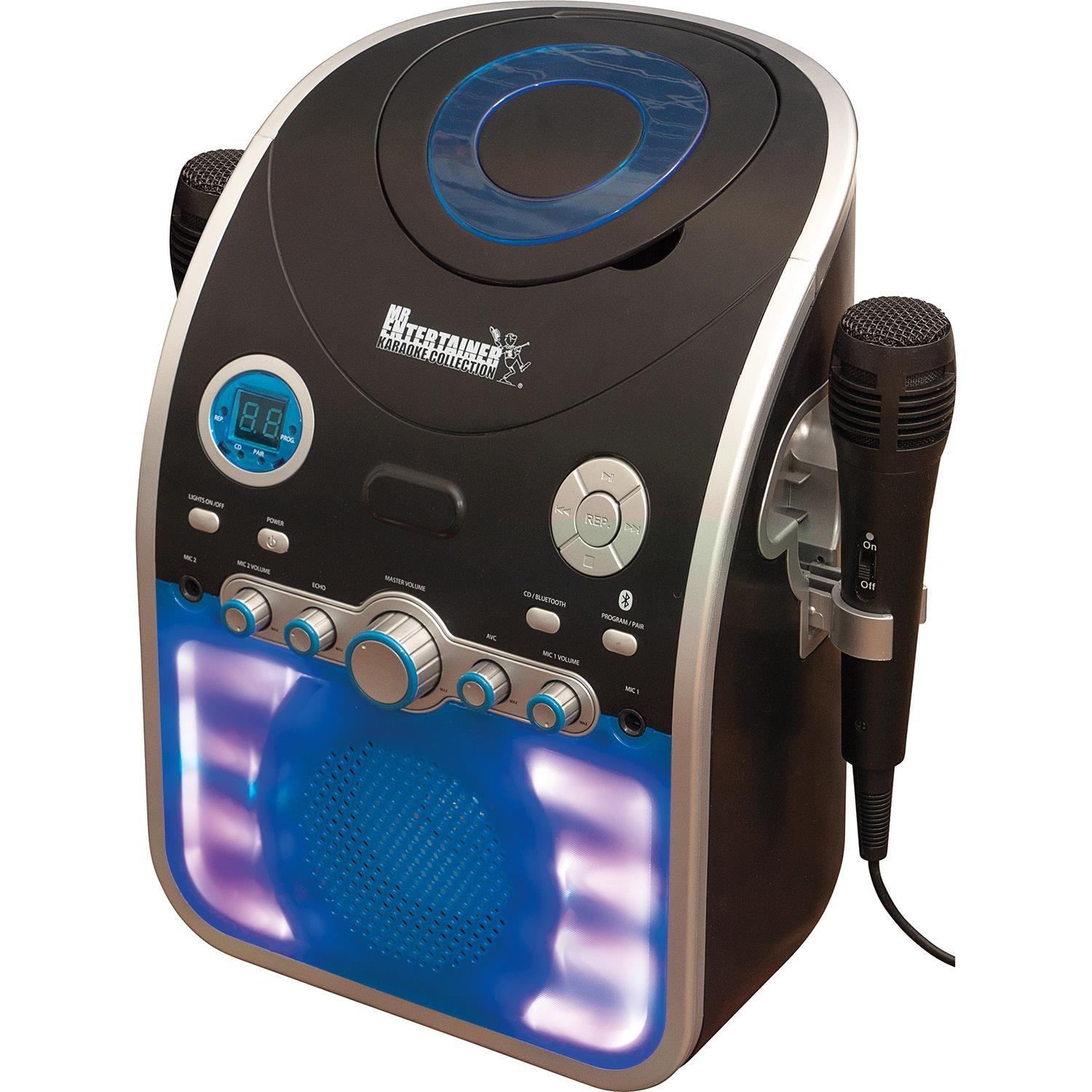 Mr Entertainer CDG Karaoke Machine With Bluetooth, CD, Lights - DY Pro Audio