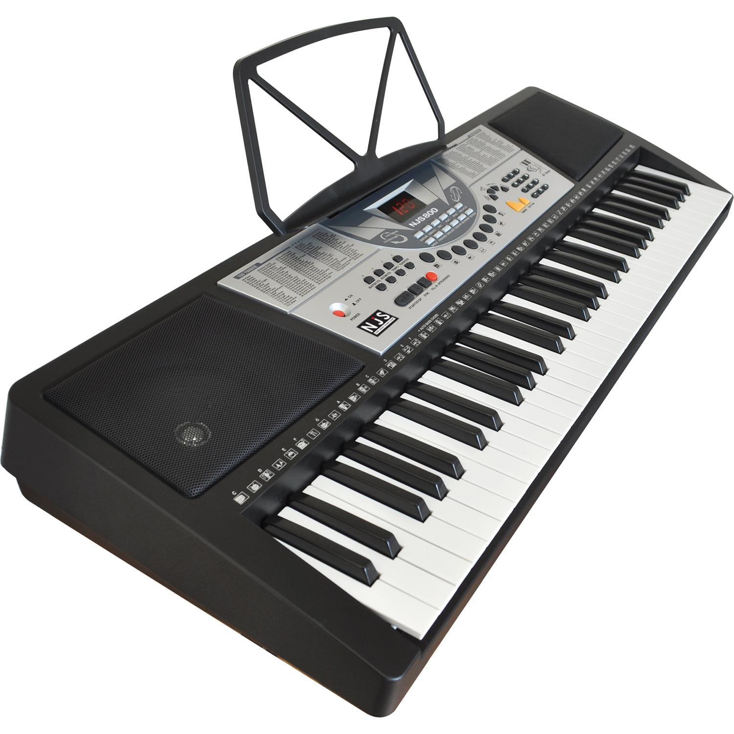 NJS 61 Key Full Size Digital Electronic Keyboard Kit - DY Pro Audio