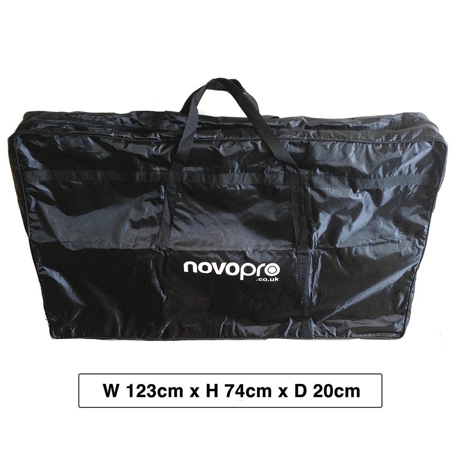 Novopro DJS1 BLACK DJ Screen with bag - DY Pro Audio