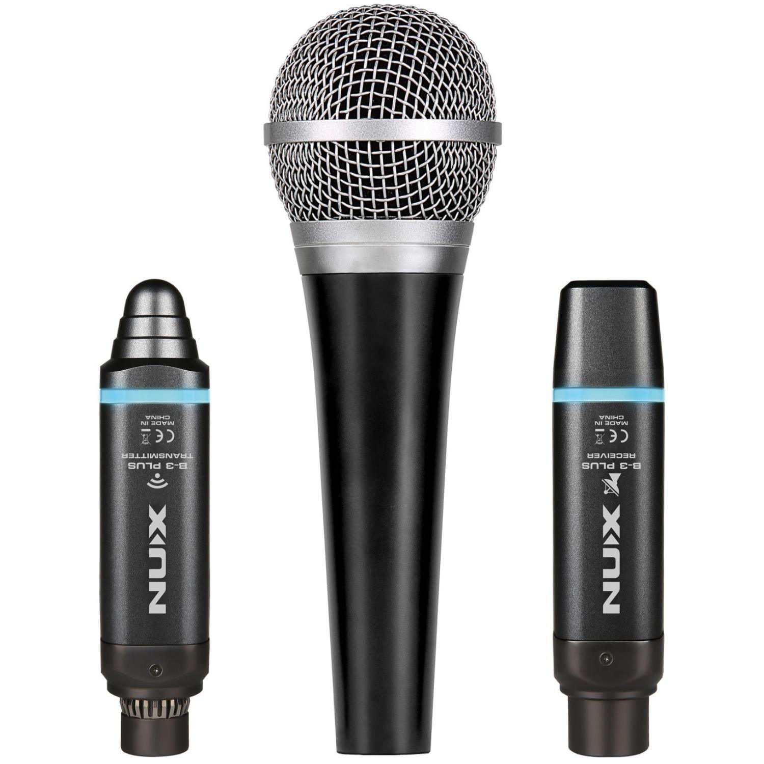 NUX B-3 Plus Mic Bundle Wireless Microphone System 2.4GHz - DY Pro Audio