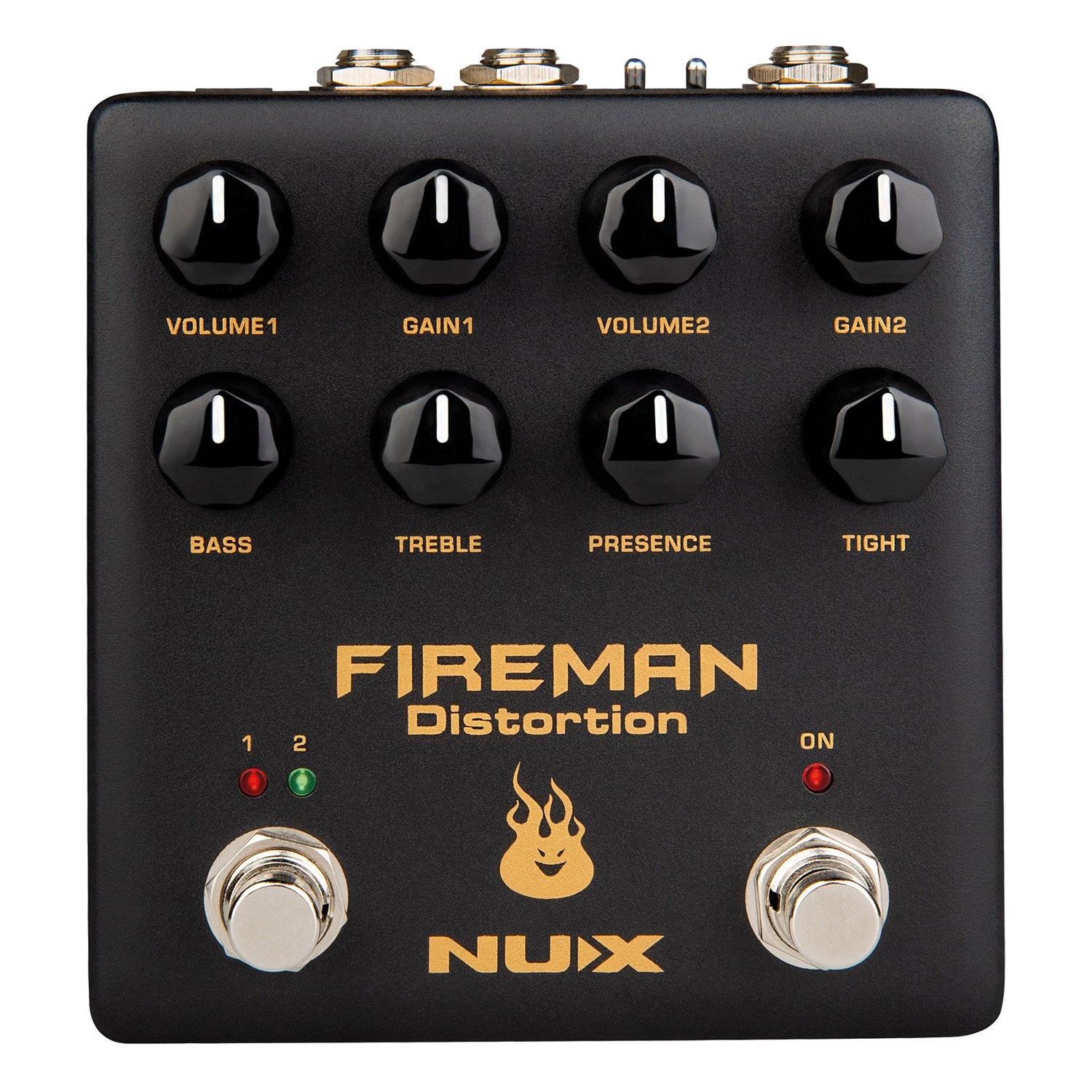 NuX Fireman Dual Distortion Pedal - DY Pro Audio