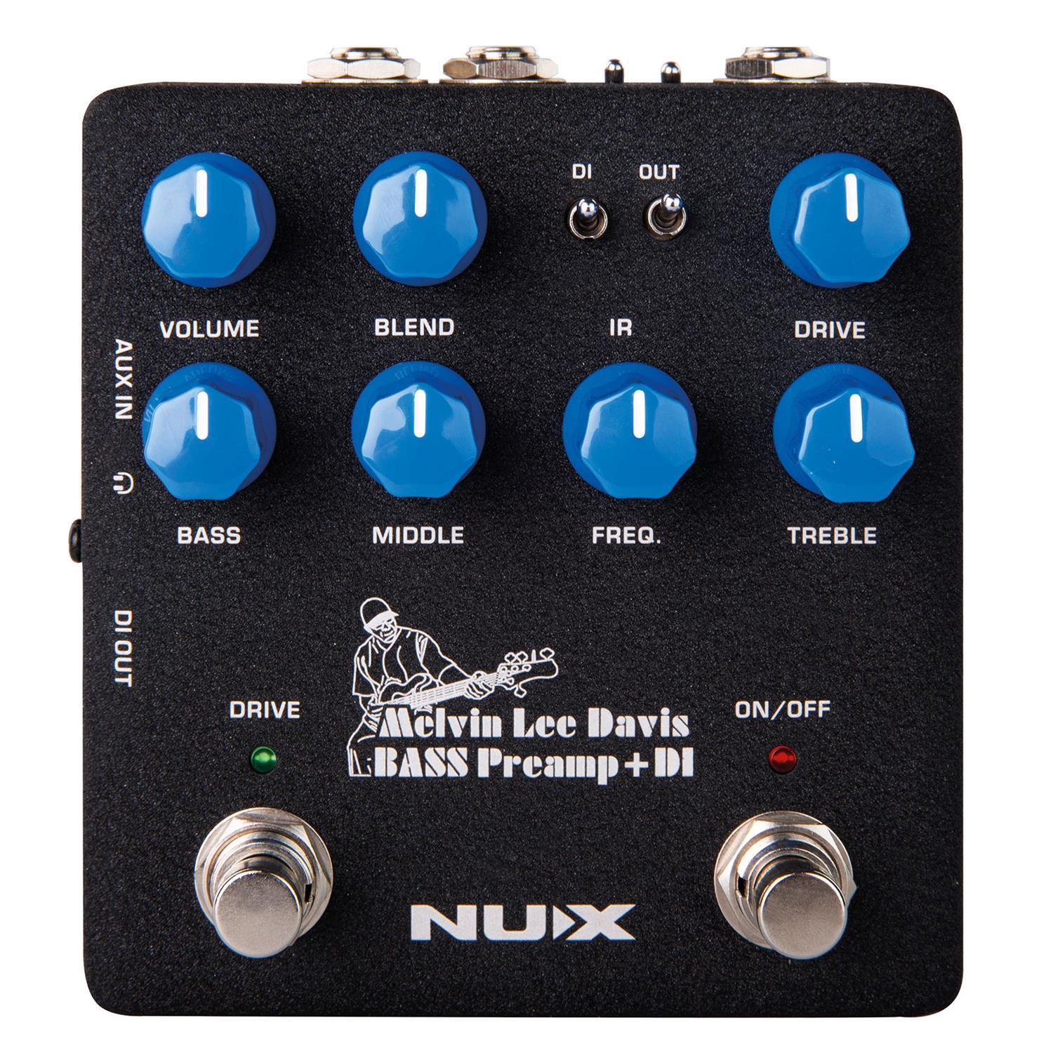 NUX MLD Bass Preamp + DI Pedal - DY Pro Audio