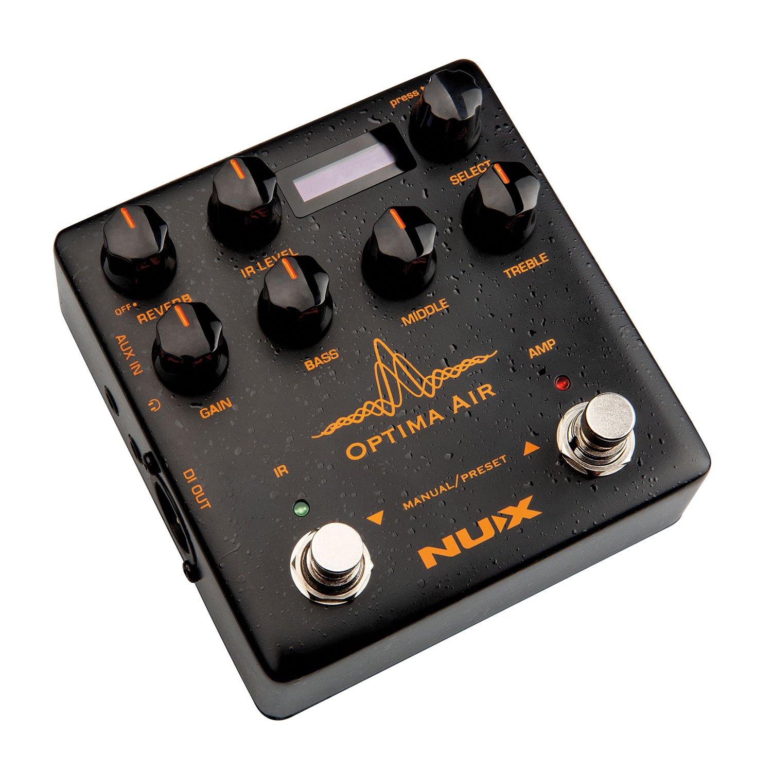 NuX Optima Air Acoustic Simulator & IR Loader Pedal - DY Pro Audio
