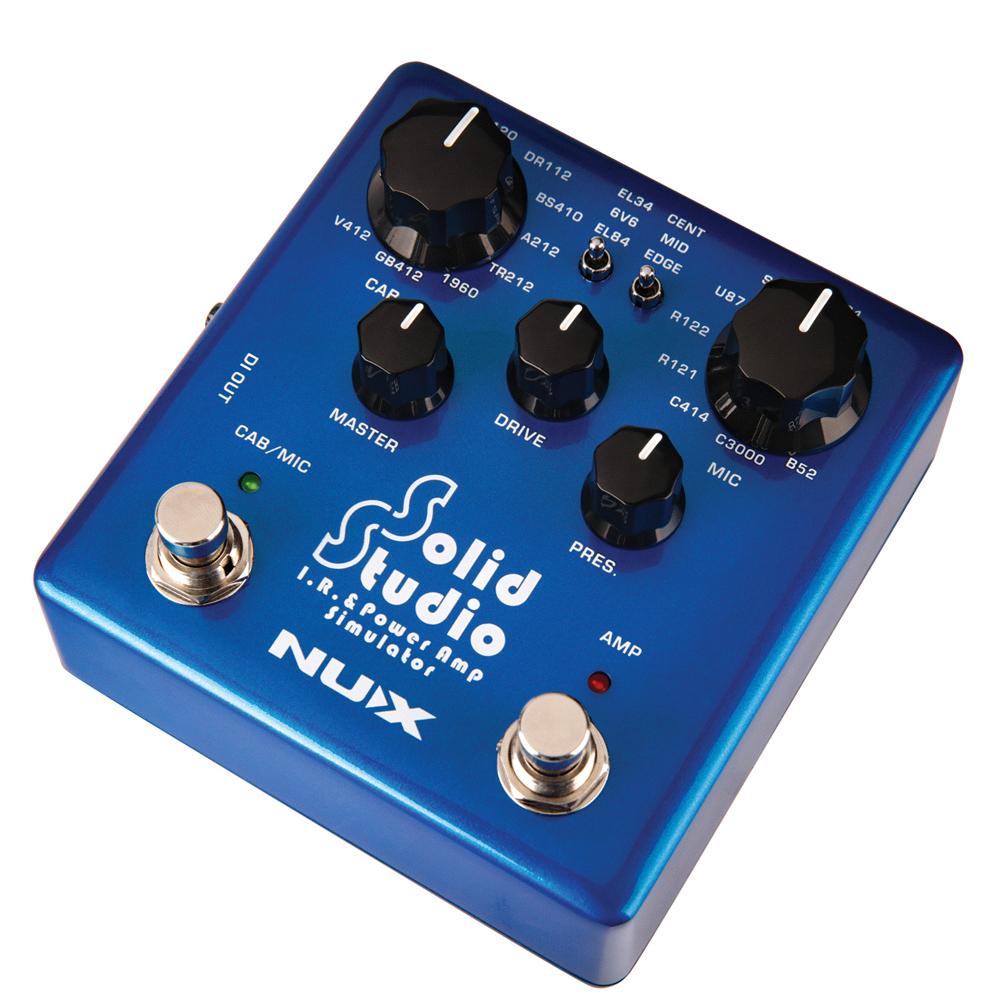NUX Solid Studio IR & Power Amp Simulator Guitar Pedal - DY Pro Audio