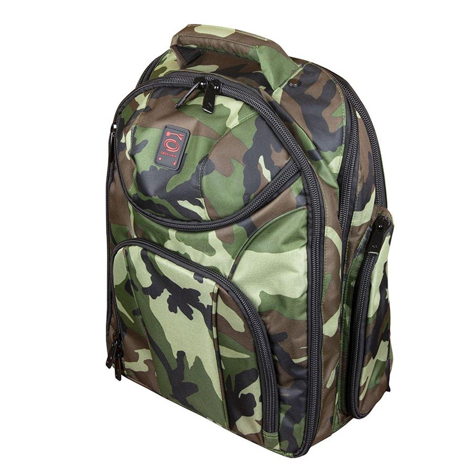 Odyssey BackSpin DJ Laptop Backpack Green Camo - DY Pro Audio