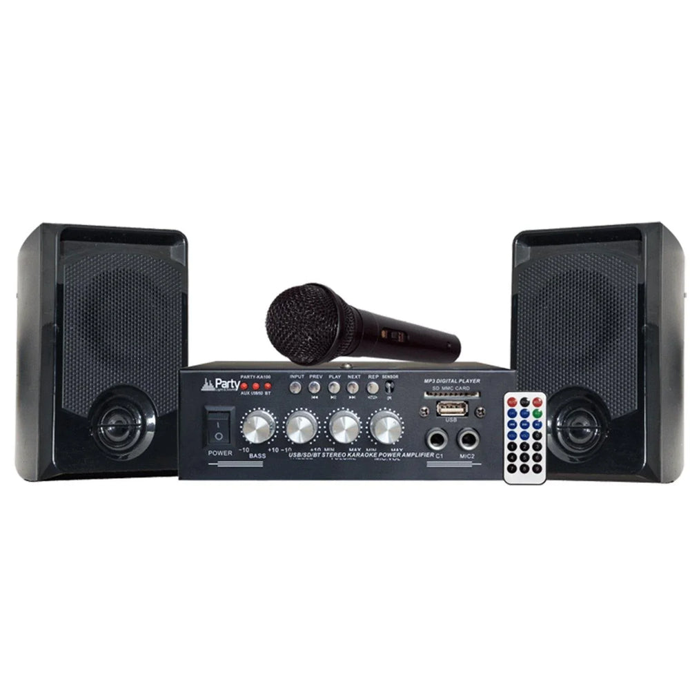 Party Light & Sound PARTY - KA100 Karaoke Set with USB/SD and Bluetooth