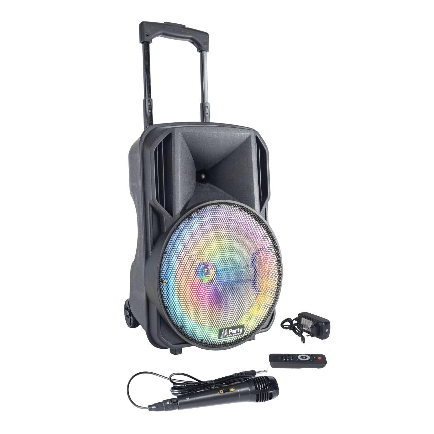 Party light & Sound PARTY-10RGB Portable Battery PA Speaker with Bluetooth - DY Pro Audio