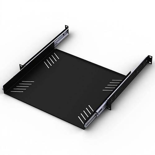 Penn Elcom 1U Sliding Rack Shelf with Universal Fixing Slots - DY Pro Audio
