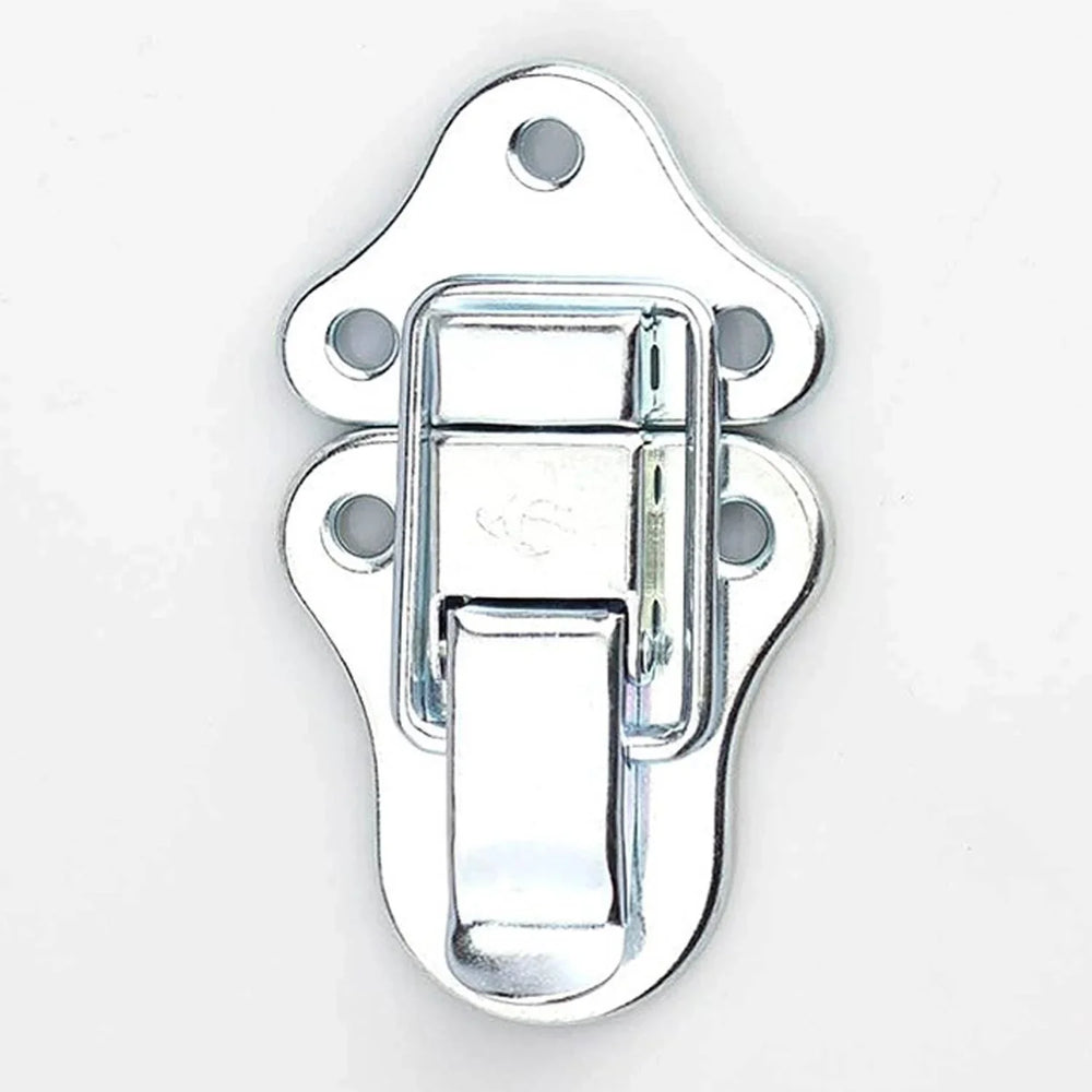 Penn Elcom Medium Catch Drawbolt Flight Case Latch Nickel - DY Pro Audio