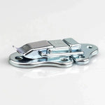 Penn Elcom Medium Catch Drawbolt Flight Case Latch Nickel - DY Pro Audio