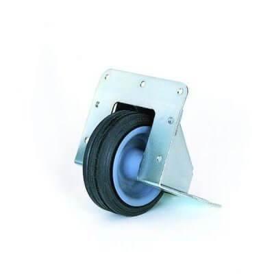 Penn Elcom Recessed Castor with 75mm / 2.95" Black Wheel - DY Pro Audio