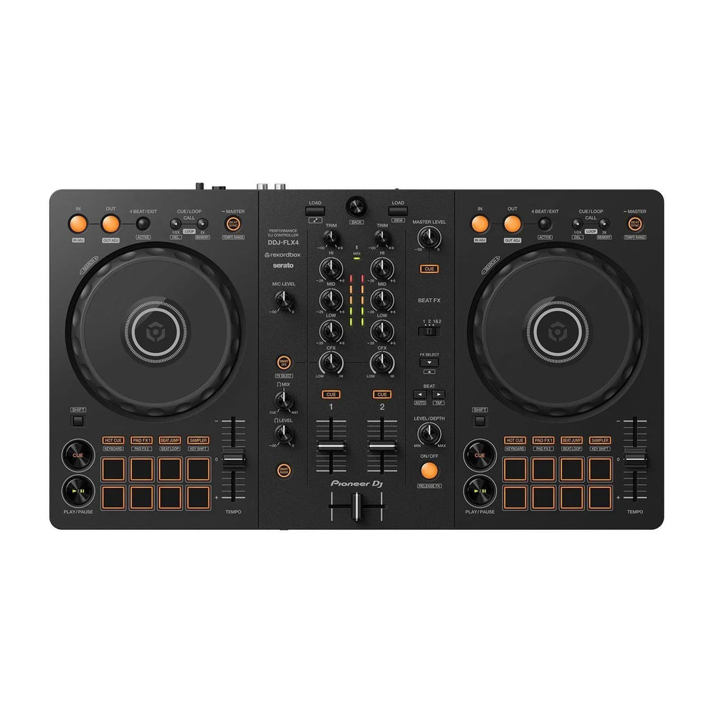 Pioneer DJ DDJ - FLX4 2 - Channel DJ Controller for Rekordbox and Serato