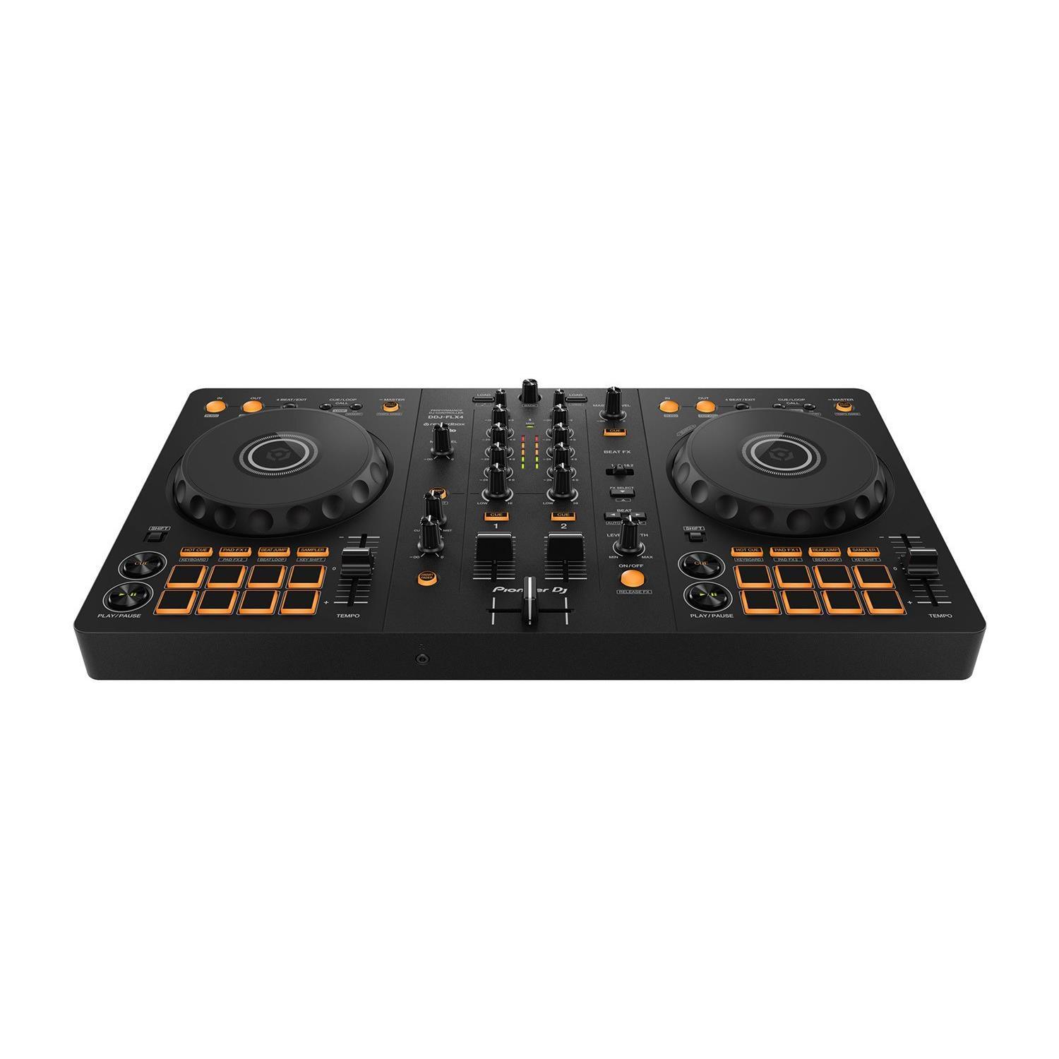 Pioneer DJ DDJ-FLX4 2-Channel DJ Controller for Rekordbox and Serato - DY Pro Audio