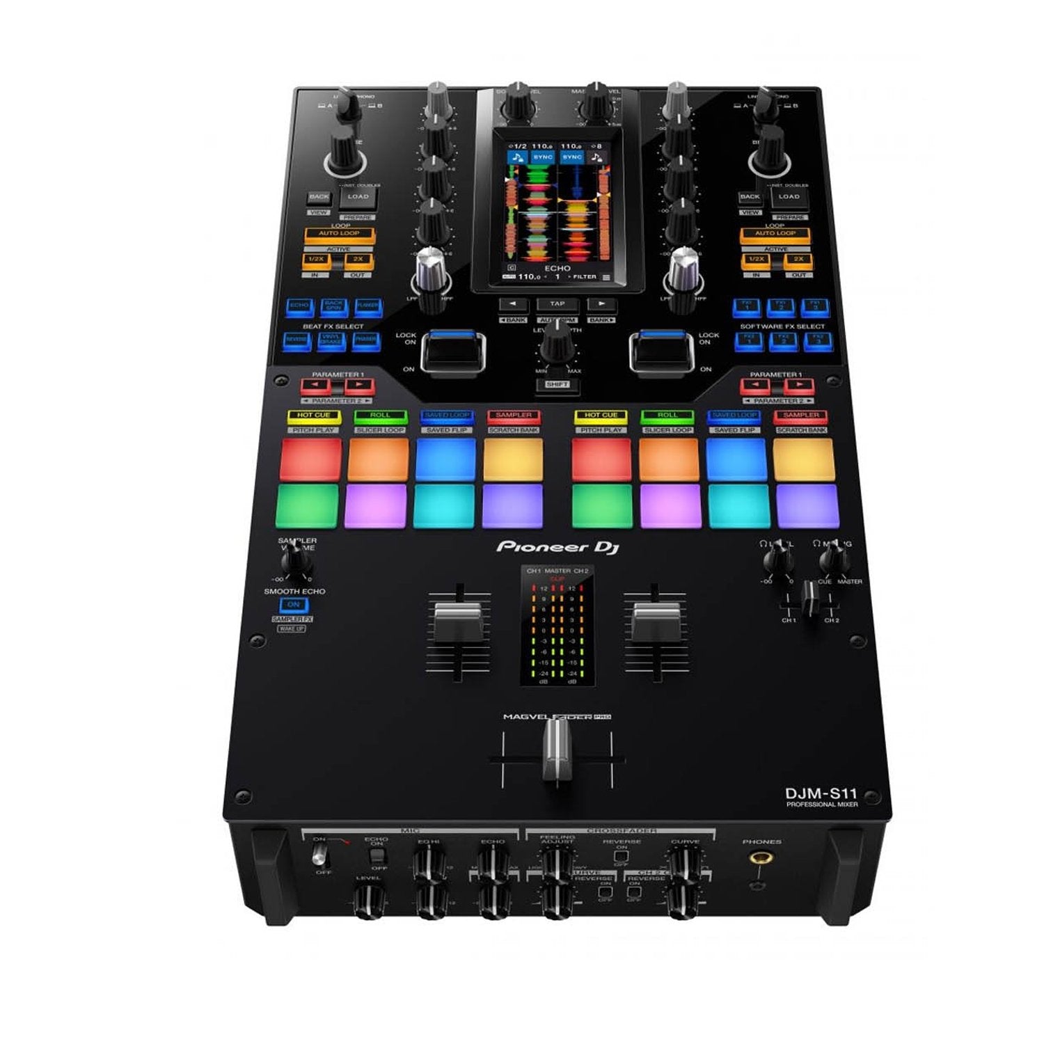 Pioneer DJM-S11 Scratch Mixer Pro Battle Mixer for Serato DJ and Rekordbox - DY Pro Audio