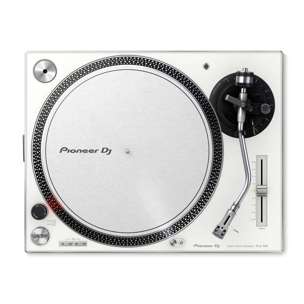 Pioneer PLX - 500 White Pro DJ Direct Drive Turntable