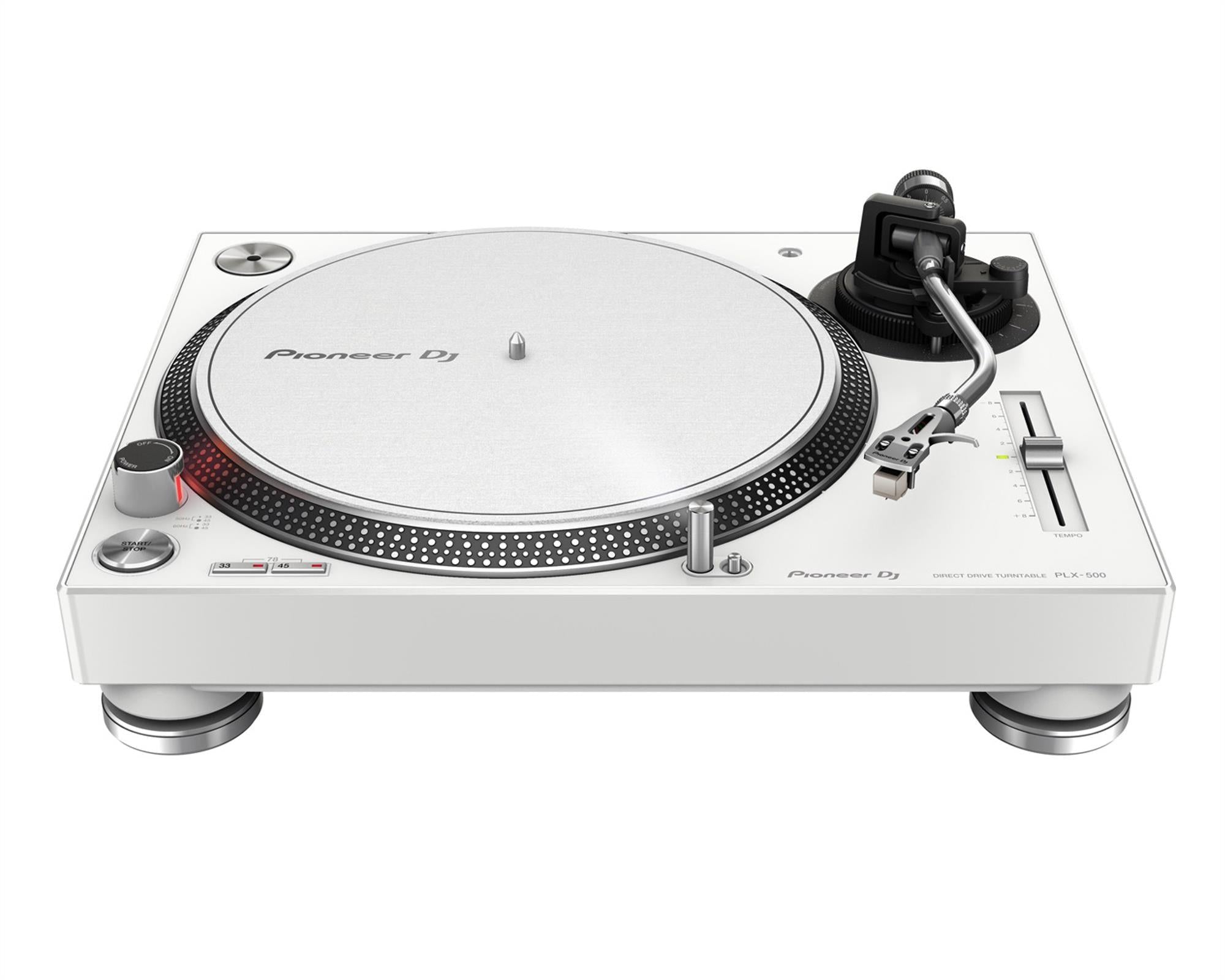 Pioneer PLX-500 White Pro DJ Direct Drive Turntable - DY Pro Audio