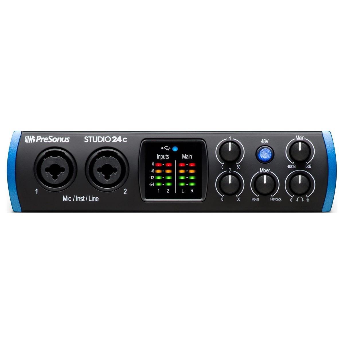 Presonus Studio 24C Audio Interface - DY Pro Audio