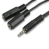 Pro Signal 500mm 3.5mm Stereo Jack Plug to 2 x 3.5mm Headphone Splitter