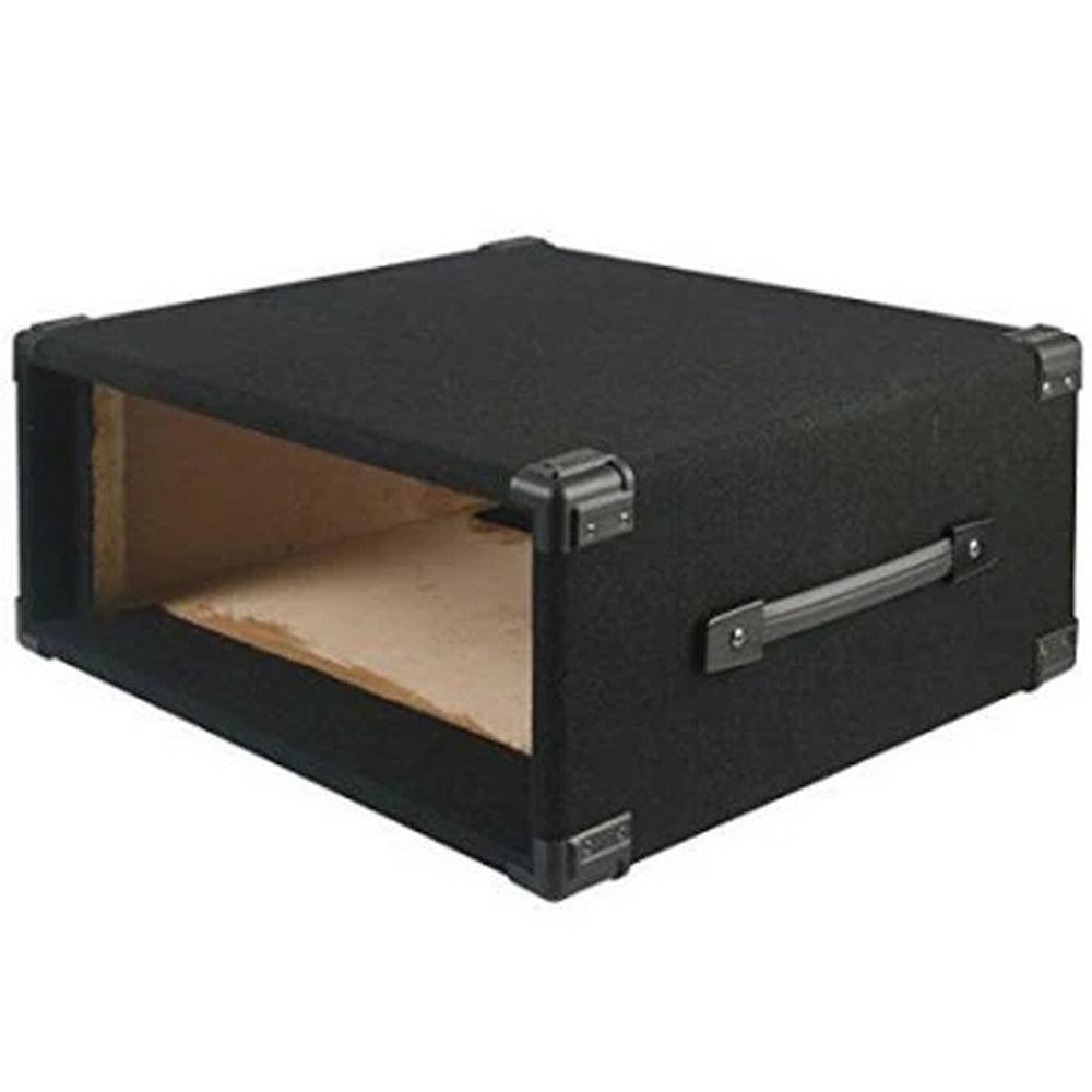 Pulse 4U Carpet Covered Wooden 19" Rack Sleeve Case - DY Pro Audio
