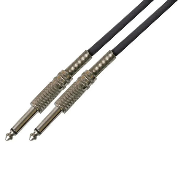 Pulse Guitar lead Straight to Straight 5m Black - DY Pro Audio