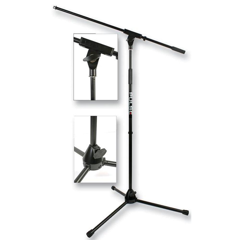 Pulse Heavy Duty Microphone Stand with Boom - DY Pro Audio