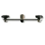 Pulse Microphone Stand Stereo Bar Mount - Hold 2 Microphones, - 185mm - DY Pro Audio