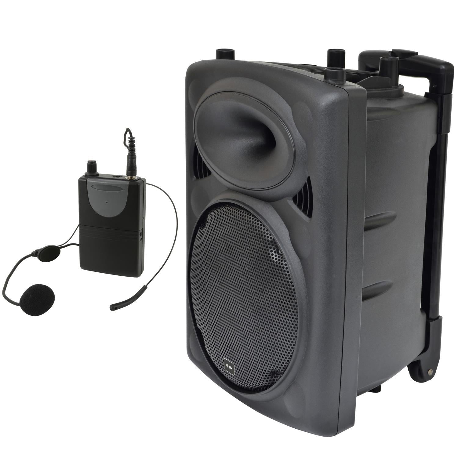 QTX 10" QR10PA Portable PA System - DY Pro Audio