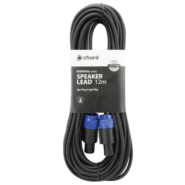 QTX 12M Speaker Speakon Cable - DY Pro Audio