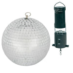 QTX 15cm 6" Mirror Ball with Motor - DY Pro Audio